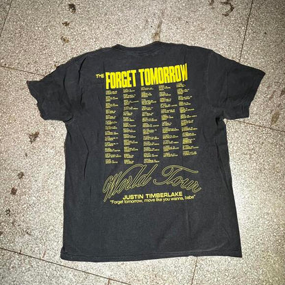Justin Timberlake  Preowned Large Band T-shirt