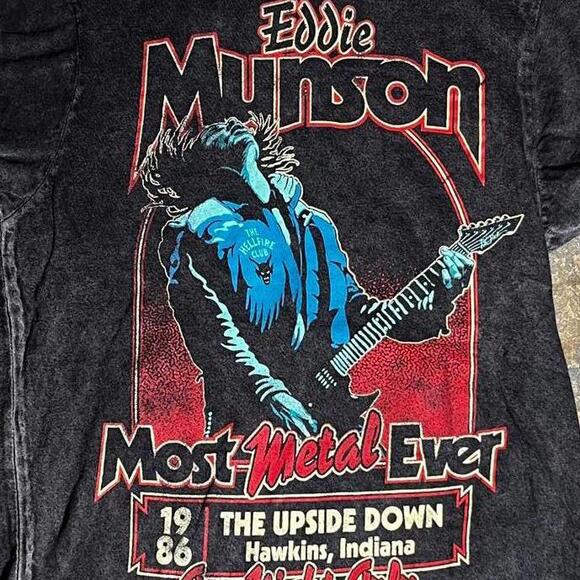 Eddie Munson Extra Small Band T-shirt