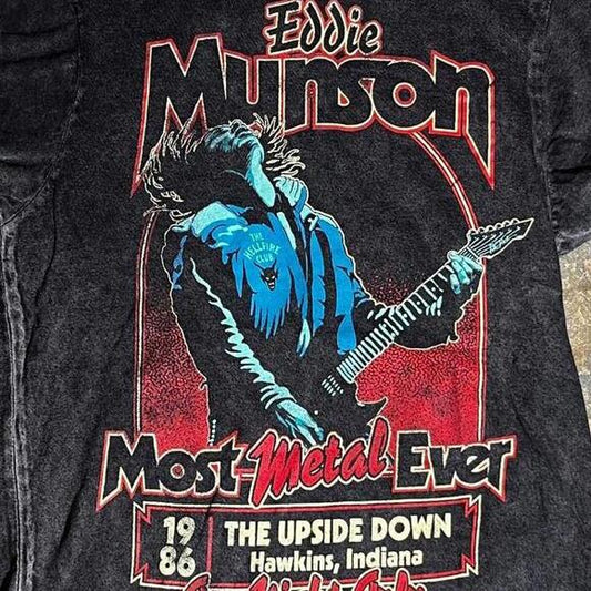 Eddie Munson Extra Small Band T-shirt