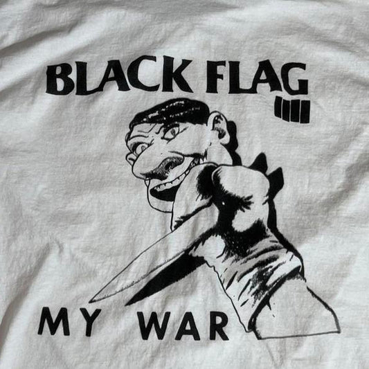 Black Flag preowned Large Band T-shirt