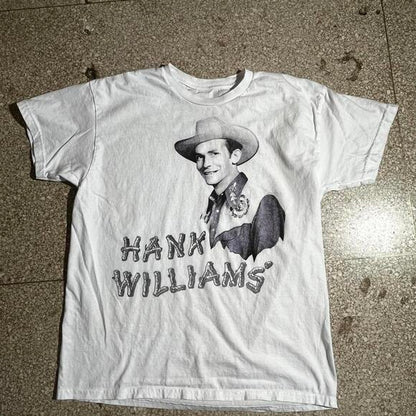 Hank Williams Preowned Large Band T-shirt