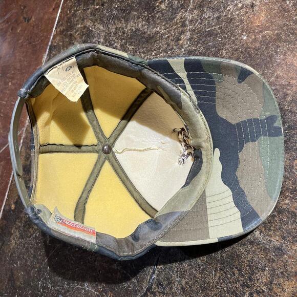 Vintage camo Winchester deer hat