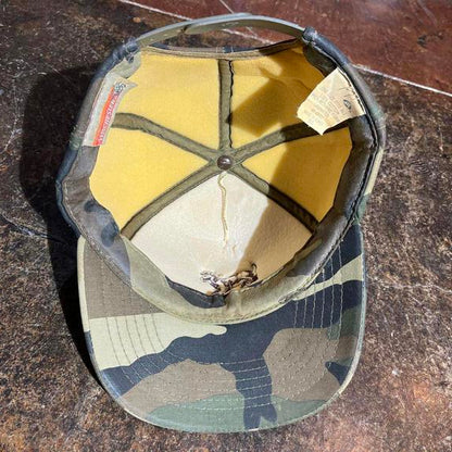 Vintage camo Winchester deer hat