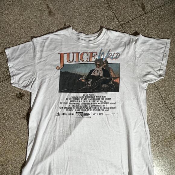 Juice World preowned XLarge Band T-shirt
