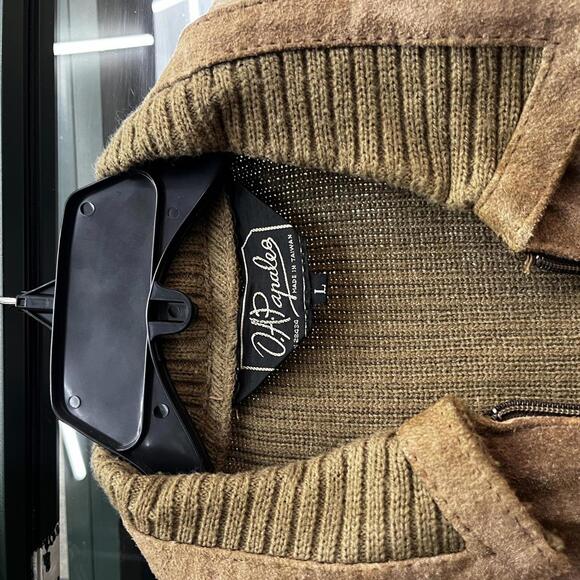 vintage cowhide leather jacket