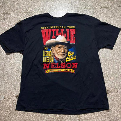 Willie Nelson preowned 3XLarge Band T-shirt