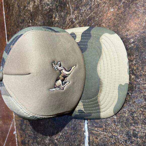 Vintage camo Winchester deer hat