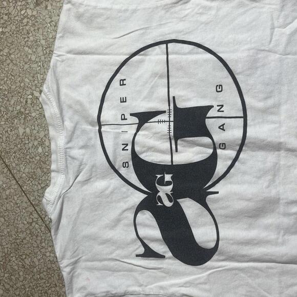 Sniper Gang preowned Medium Band T-shirt