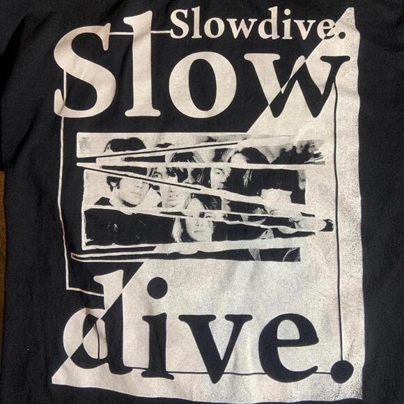 Slowdive preowned Large Band T-shirt