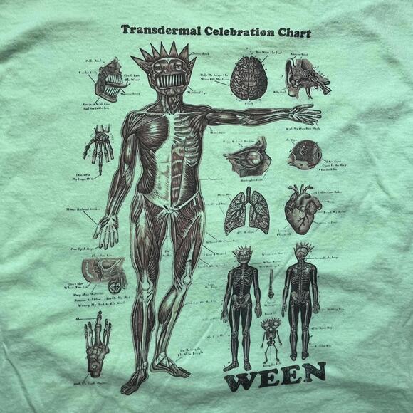 Ween Large Graphic Preowned T-shirt