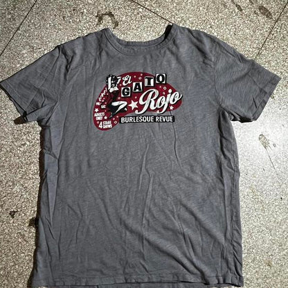 Burlesque Revue Preowned Large Band T-shirt