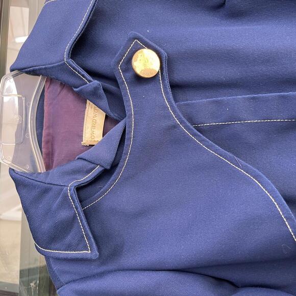 Vintage Howard Wolf Size 10 preowned zip up dress