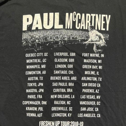 Paul McCartney PreOwned 2XL Band tshirt