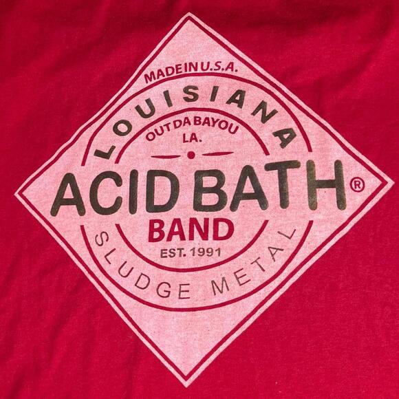 Acid Bath PreOwned XL band tshirt