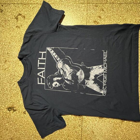 George Michael Preowned Medium Band T-shirt