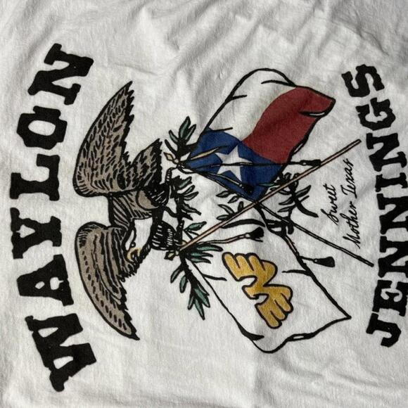 Waylon Jennings Preowned 2XL Band T-shirt