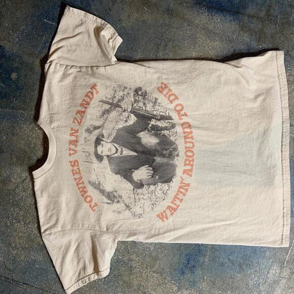 Townes Van zandt  Medium Graphic Preowned T-shirt