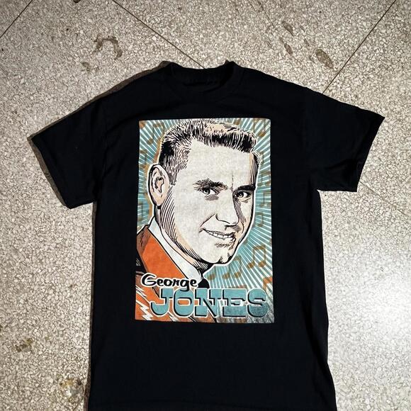George jones PreOwned Small Band TShirt