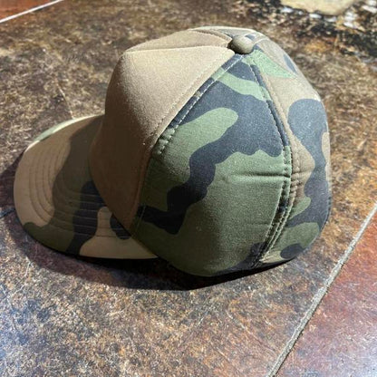 Vintage camo Winchester deer hat