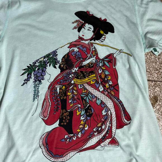 Geisha Preowned Large Band T-shirt