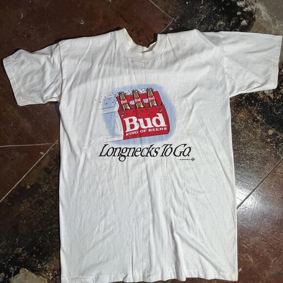 Vintage Bud beer Preowned Large Band T-shirt