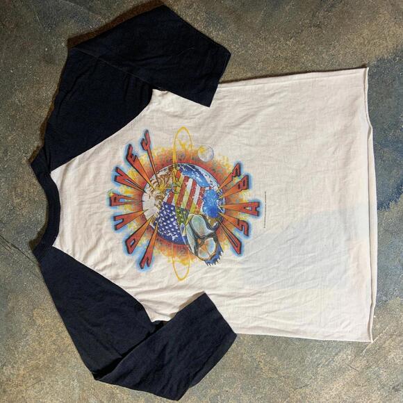 1983 Journey Tour Raglan Preowned Large T-shirt