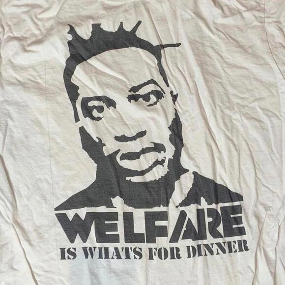 Welfare PreOwned XL White Shirt