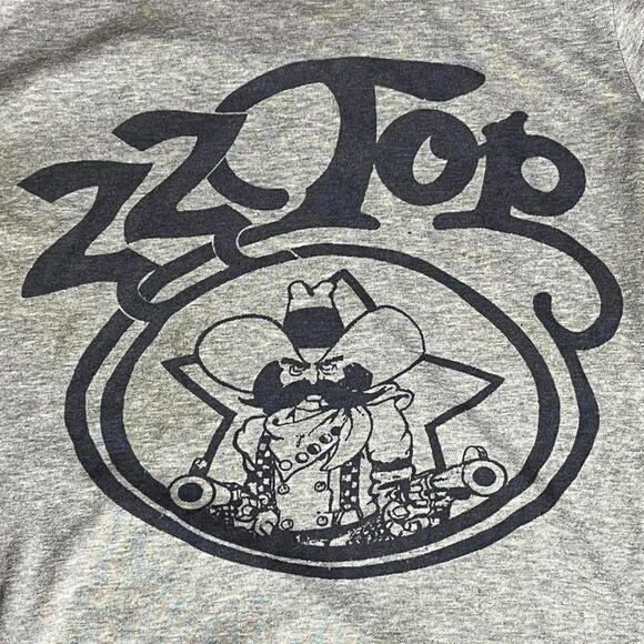 ZZ Top Preowned Large Band T-shirt