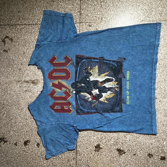 AC/DC Preowned Large Band T-shirt