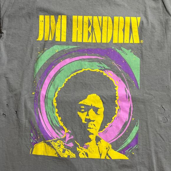 Jimi Hendrix distressed PreOwned XL band tshirt