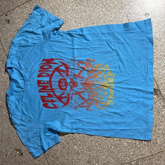 Celine Dion preowned Large Band T-shirt