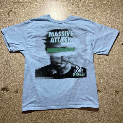 massive Attack Preowned Large T-shirt