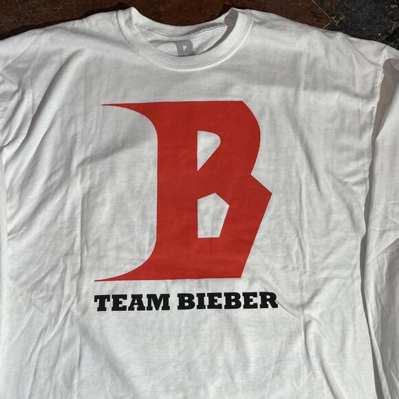 Justin Bieber Preowned 2XL Band T-shirt