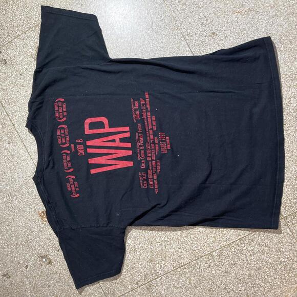 Cardi B WAP Preowned Large T-shirt