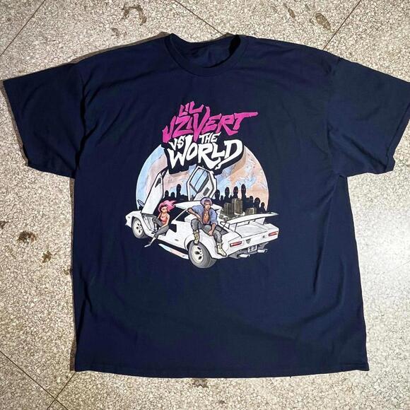 Lil uzi vert Preowned XLarge Band T-shirt