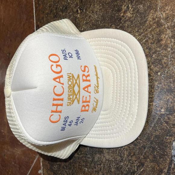 Vintage 1986 Chicago bears Super Bowl world champions hat