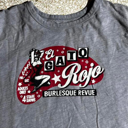 Burlesque Revue Preowned Large Band T-shirt