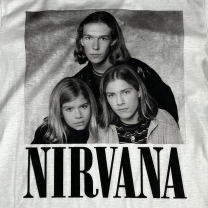 Nirvana/Hanson Preowned Large Band T-shirt