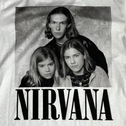 Nirvana/Hanson Preowned Large Band T-shirt