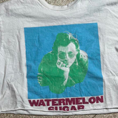 Harry Styles crop top preowned Medium Band T-shirt