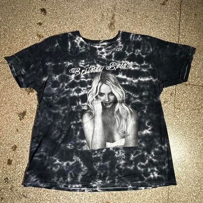 Britney Spears Preowned Large Band T-shirt