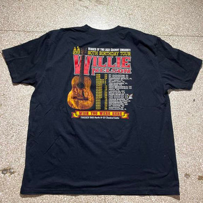 Willie Nelson preowned 3XLarge Band T-shirt