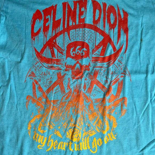 Celine Dion preowned Large Band T-shirt