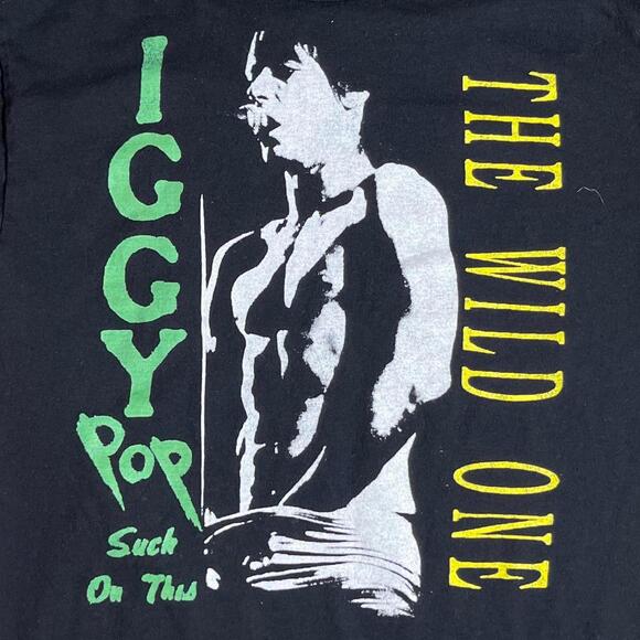 Iggy Pop preowned Medium Band T-shirt