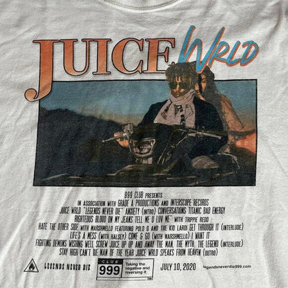 Juice World preowned XLarge Band T-shirt