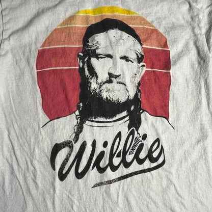 Willie Nelson Preowned Medium Band T-shirt