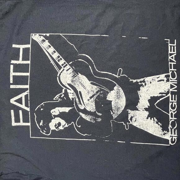 George Michael Preowned Medium Band T-shirt