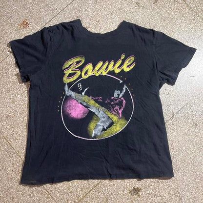 Bowie preowned Medium Band T-shirt