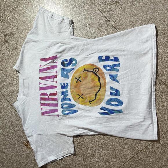 Nirvana preowned Medium Band T-shirt
