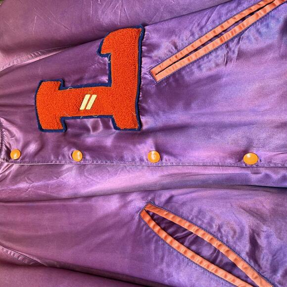 Vintage 1950s Landry HS Letter snap up jacket